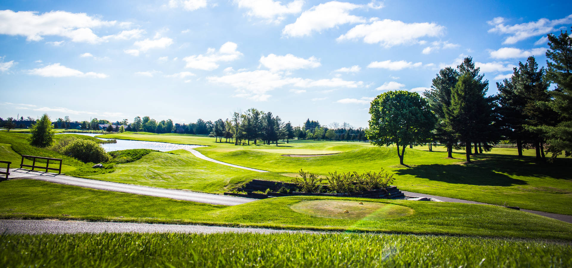 Golf Course in in Lexington, MI.