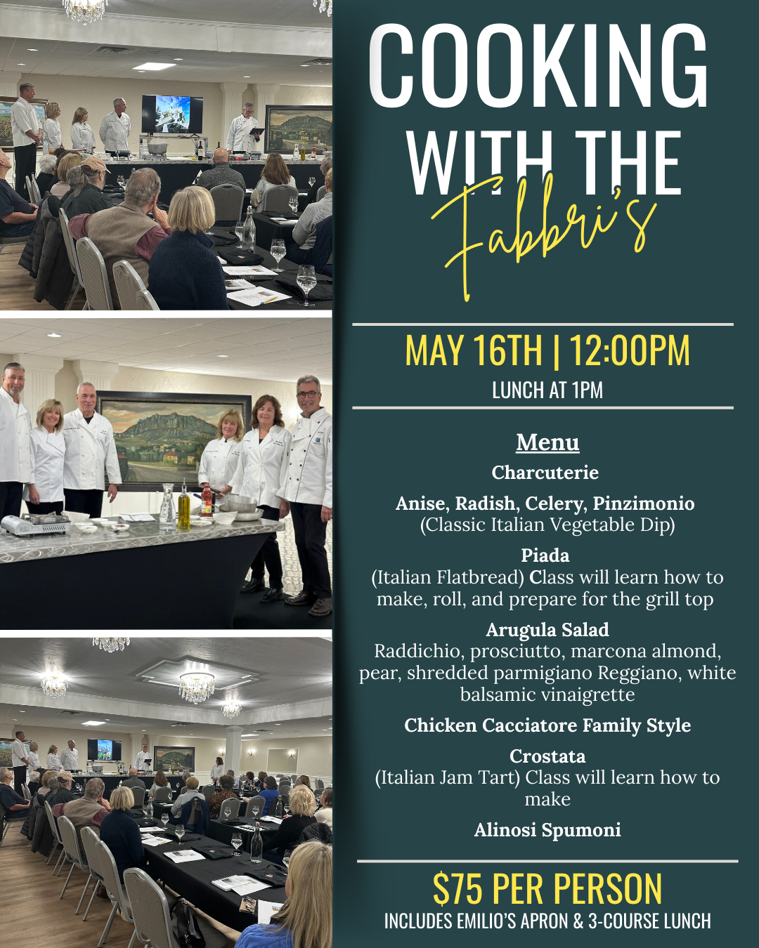 Brown and Orange Modern Thanksgiving Dinner Invitation Instagram Post 1