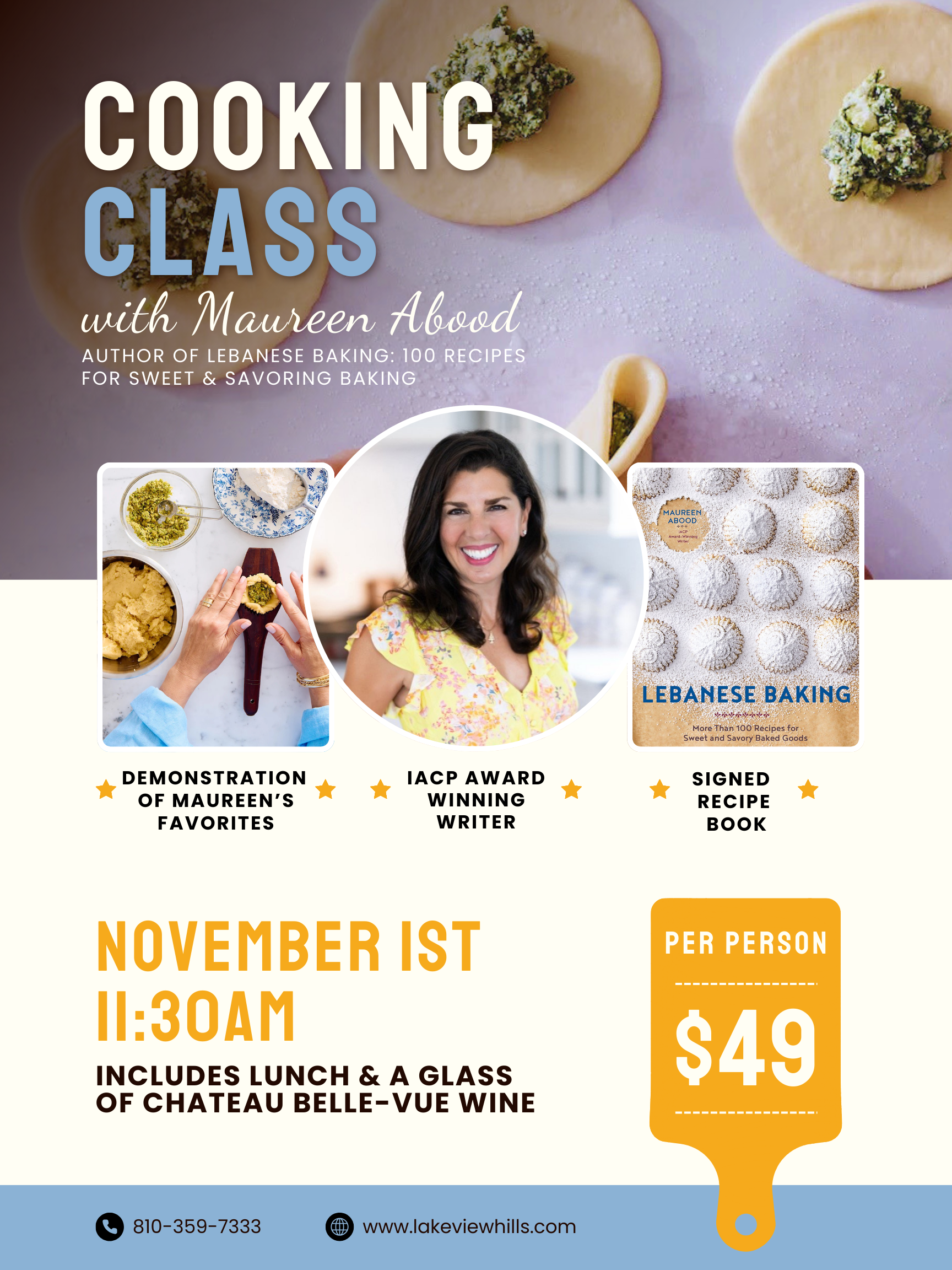 Cooking Class w Maureen Abood 4