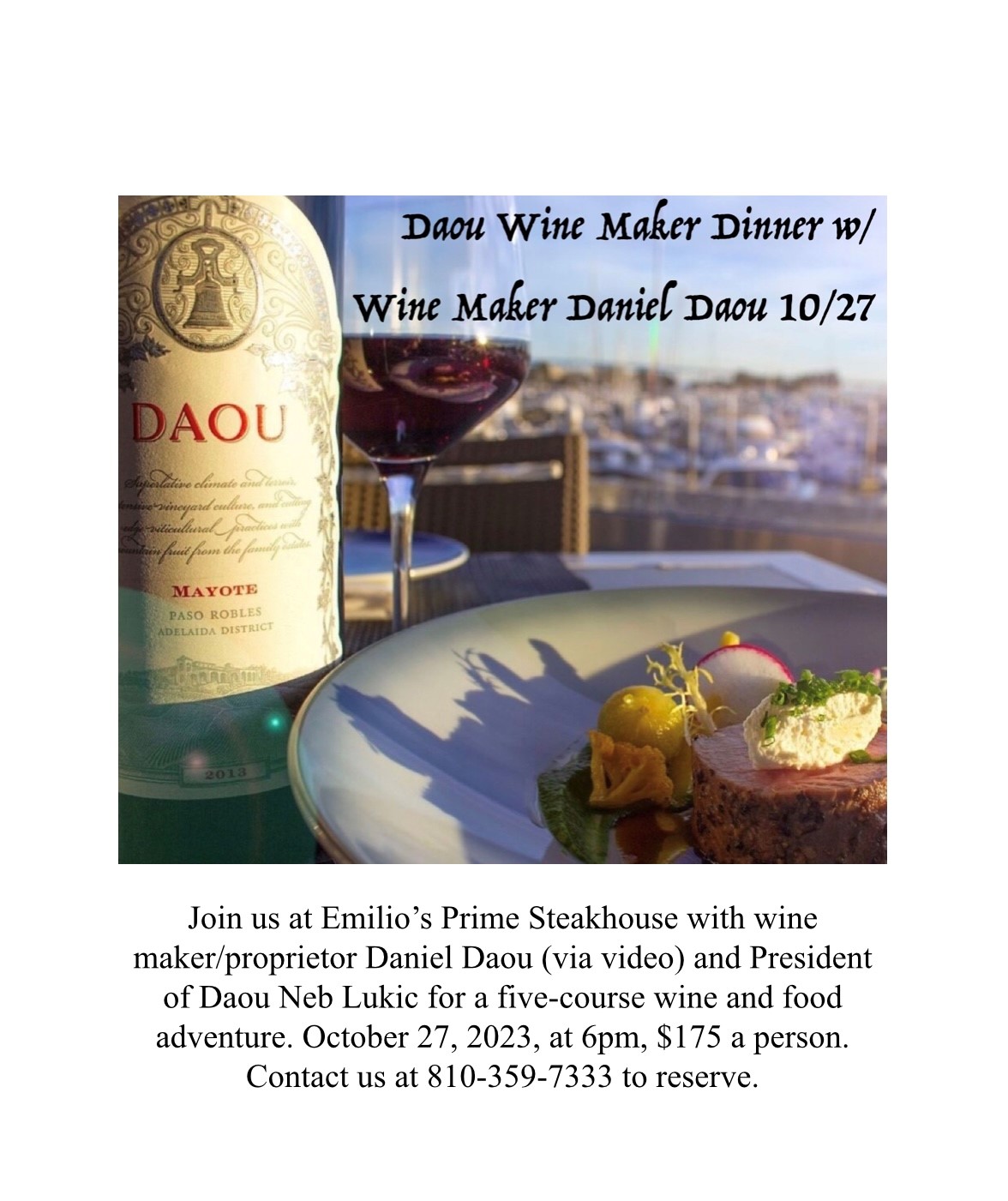 Daou Dinner