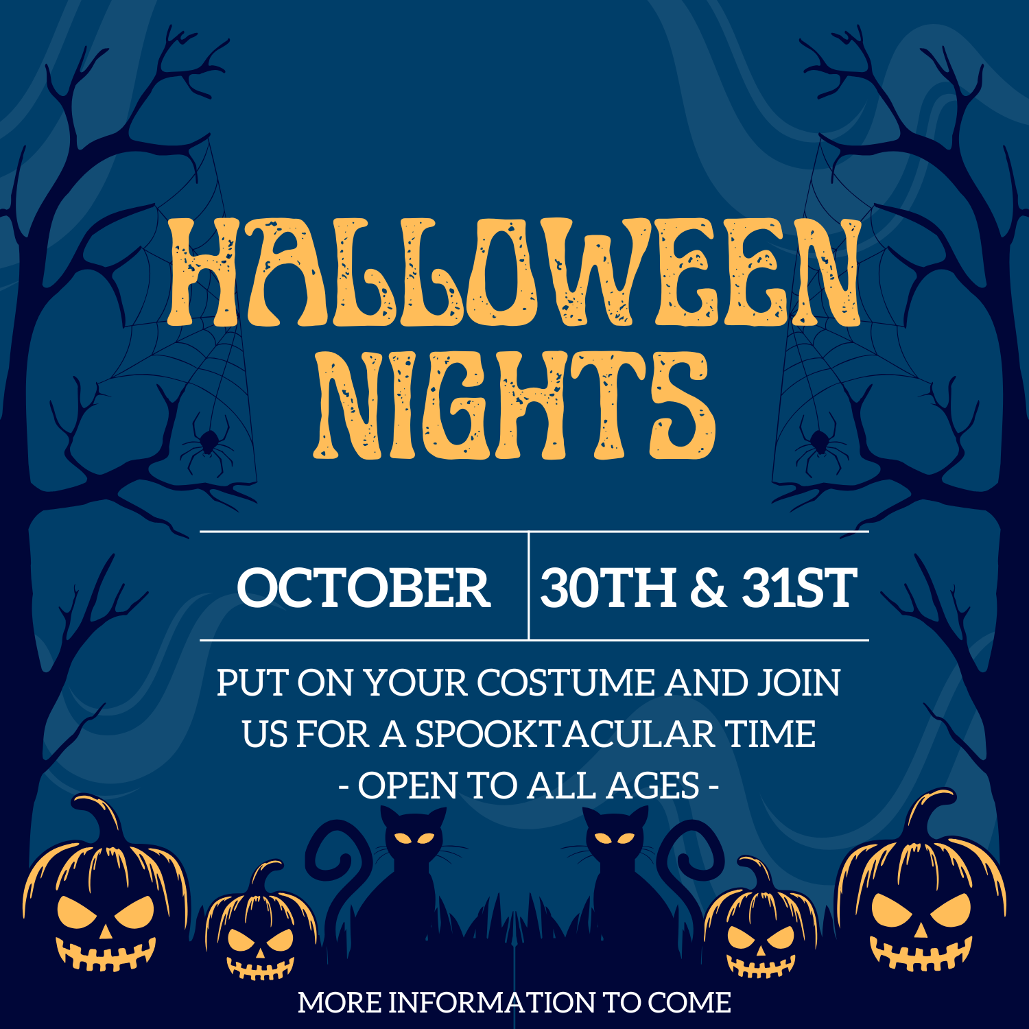 Halloween Nights Flyer 2025 5